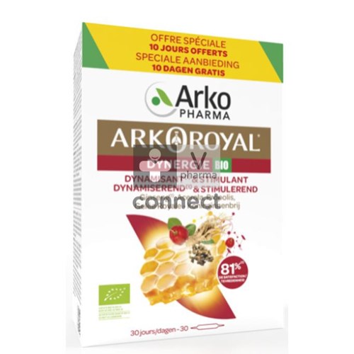 Arkoroyal Dynergie Promopack Amp 30x10ml