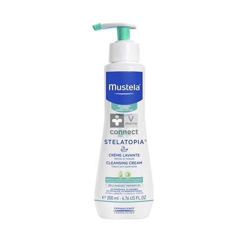 Mustela Dermo Pediatrie Stelatopia Crème Lavante 200 ml