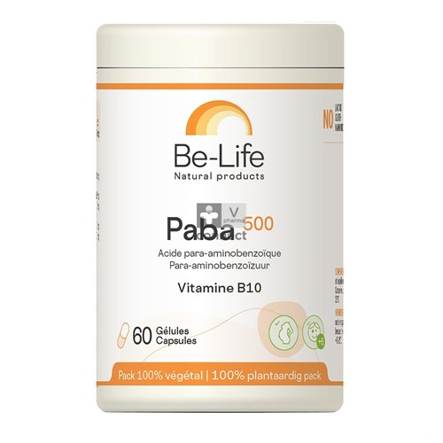 Paba Vitamines Be Life Gel 60x500mg