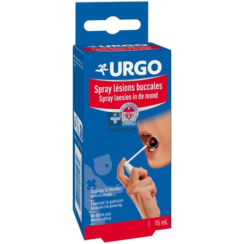 Urgo Spray Wondjes & Letsels Mond Spray 15ml Nf