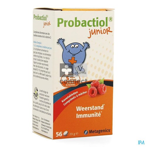Metagenics Probactiol Junior 56 Comprimés à Croquer