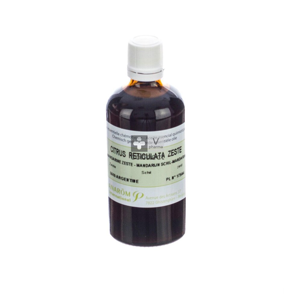 Mandarijn Zeste Ess Olie 100ml Pranarom