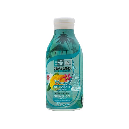 Bio Seasons Douchegel Z/sulfaat Mango 300ml