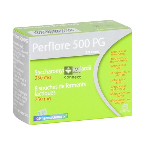 Perflore 500 Pg Pharmagenerix Caps 20