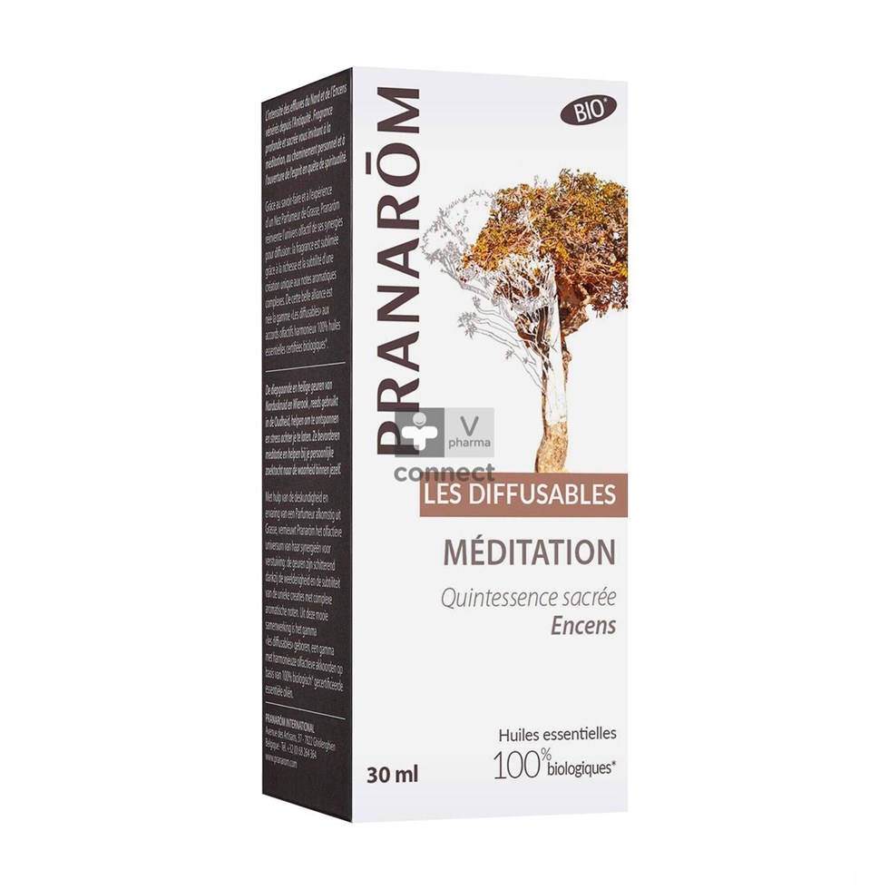 Pranarom Les Diffusables Meditation Melange Diffusion 30 ml