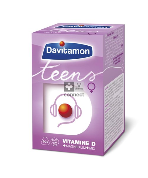 Davitamon Teens Girlz 12+ 60 Comprimés