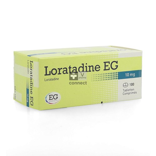 Loratadine EG 10 Mg Tabl 100 X 10 Mg