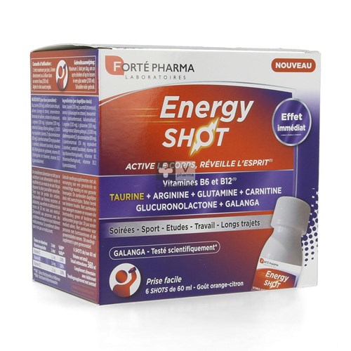 Forte Energy Shot 6X60 Ml