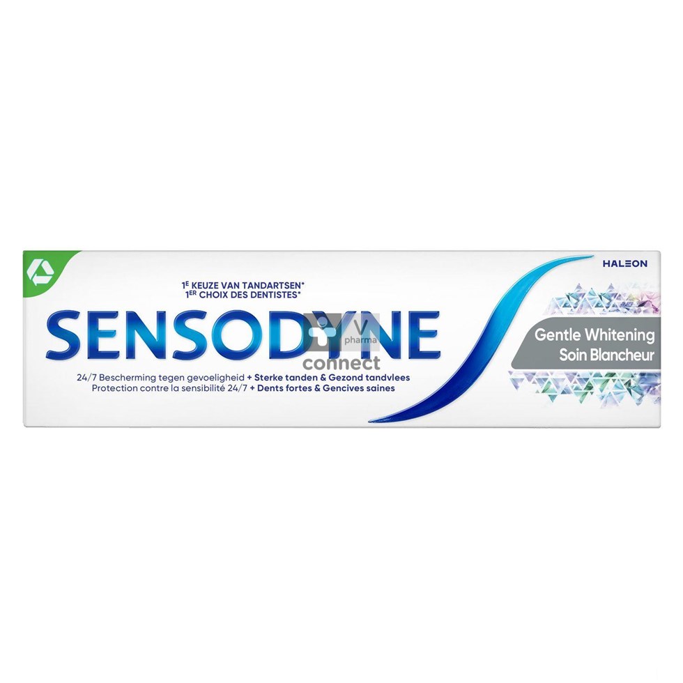 Sensodyne Gentle Withening Tandpasta Tube 75ml Nf