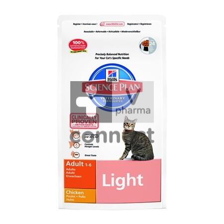 Hills Science Plan Feline Adult Light 1,5 Kg Poulet