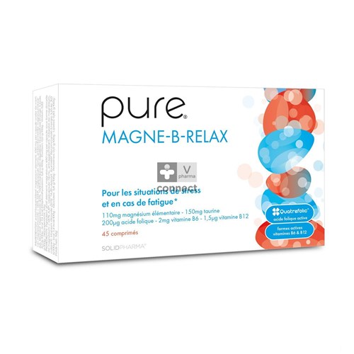 Pure Magne B-Relax 45 Comprimés
