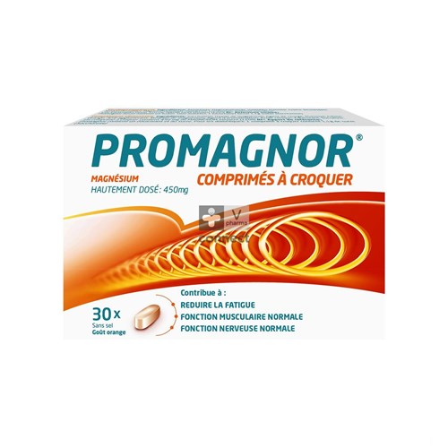 Promagnor 30 Comprimes à Croquer