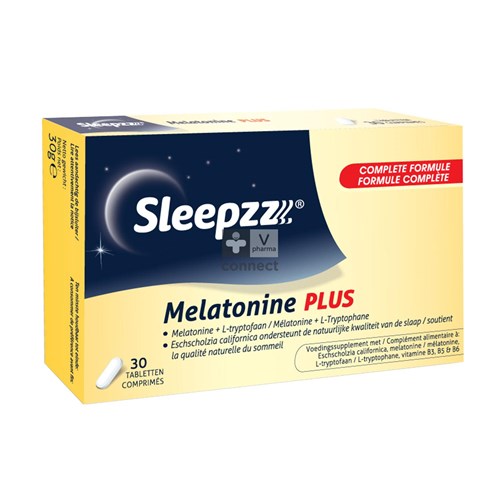 Sleepzz Melatonine Plus Comp 30