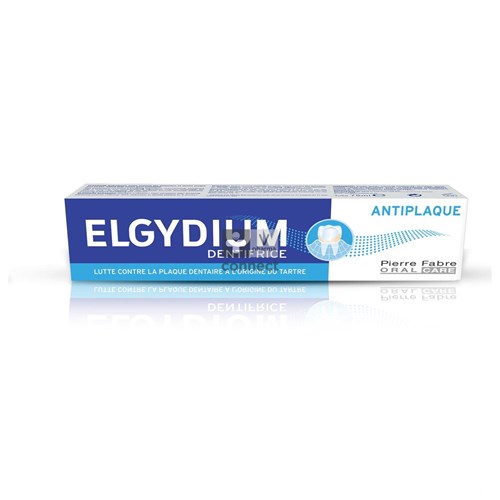 Elgydium Tandpasta A/plak Tube 75ml