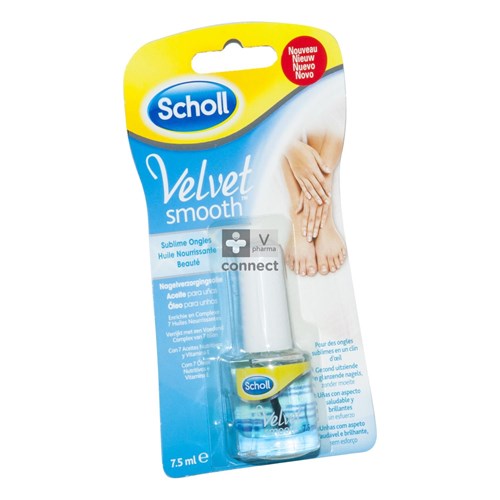 Scholl Velvet Smooth Huile Nourissante Ongles 7,5 ml