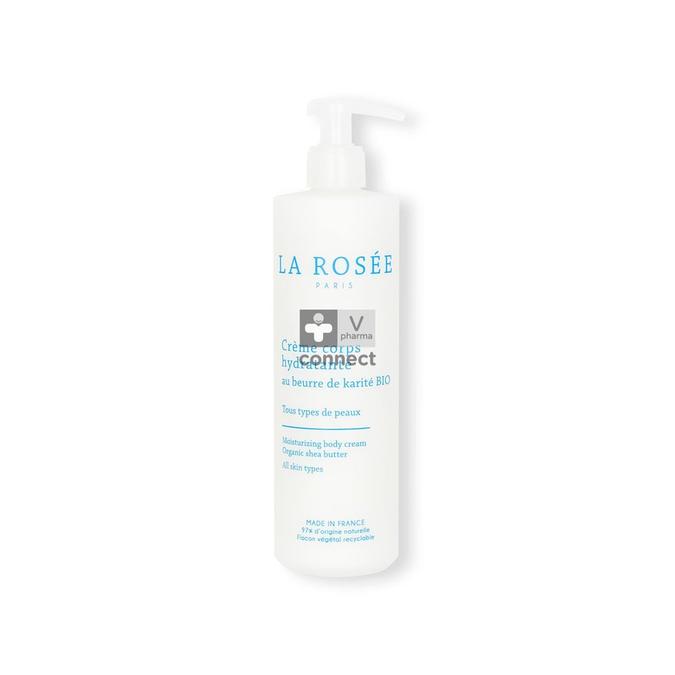 La Rosée Creme Corps Hydratante Fl 400 ml