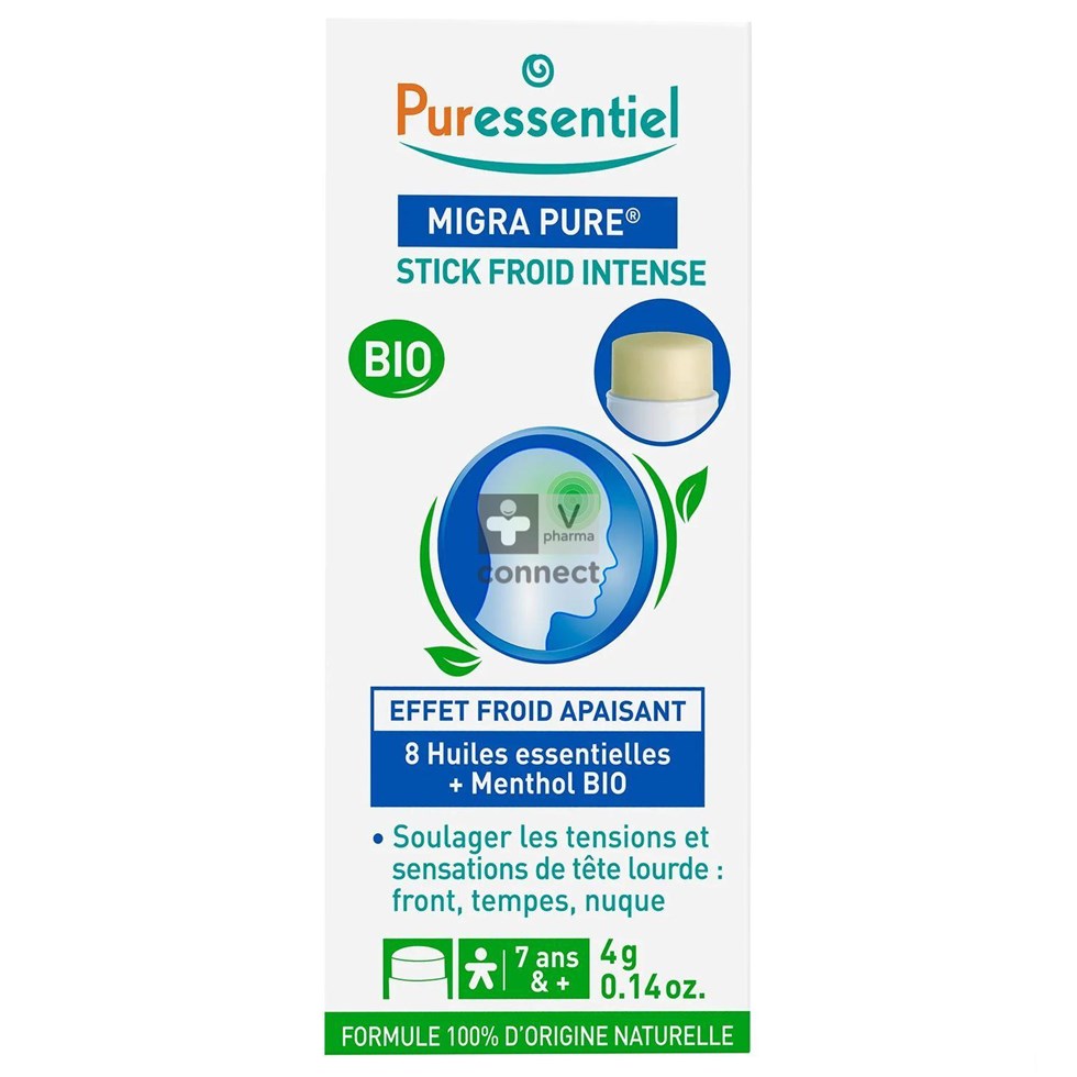 Puressentiel Migra Pure Stick Froid Intense 5g