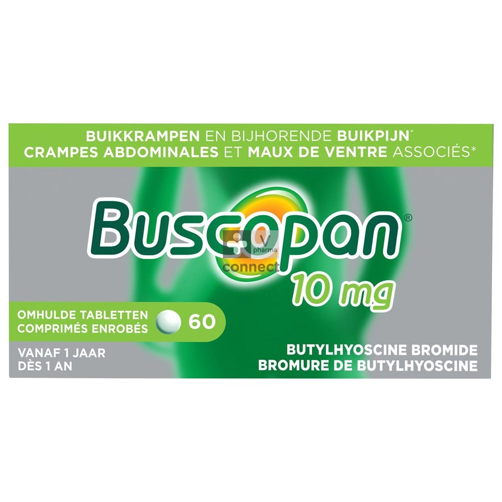 Buscopan 60 Comprimés x 10 mg