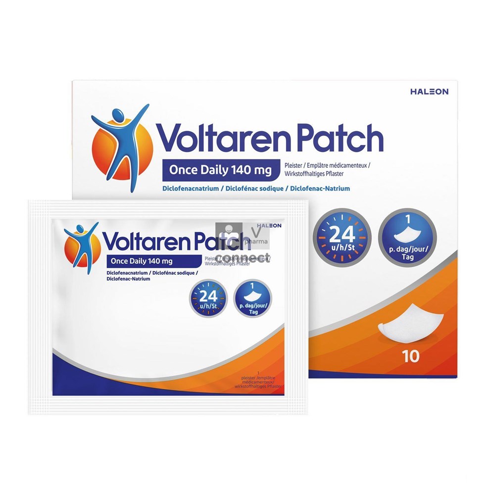 Voltaren Patch 140mg Once Daily Pleister 10