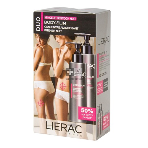 Lierac Body Slim Destock Nuit Concentré Amincissant Intensif 2 x 200 ml Prix Promo