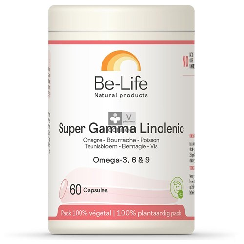 Be-Life Super Gamma Linolenic 60 Capsules