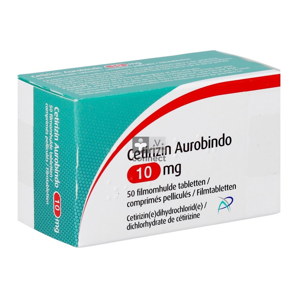 Cetirizin Ab 10 mg  50 comprimés pelliculés