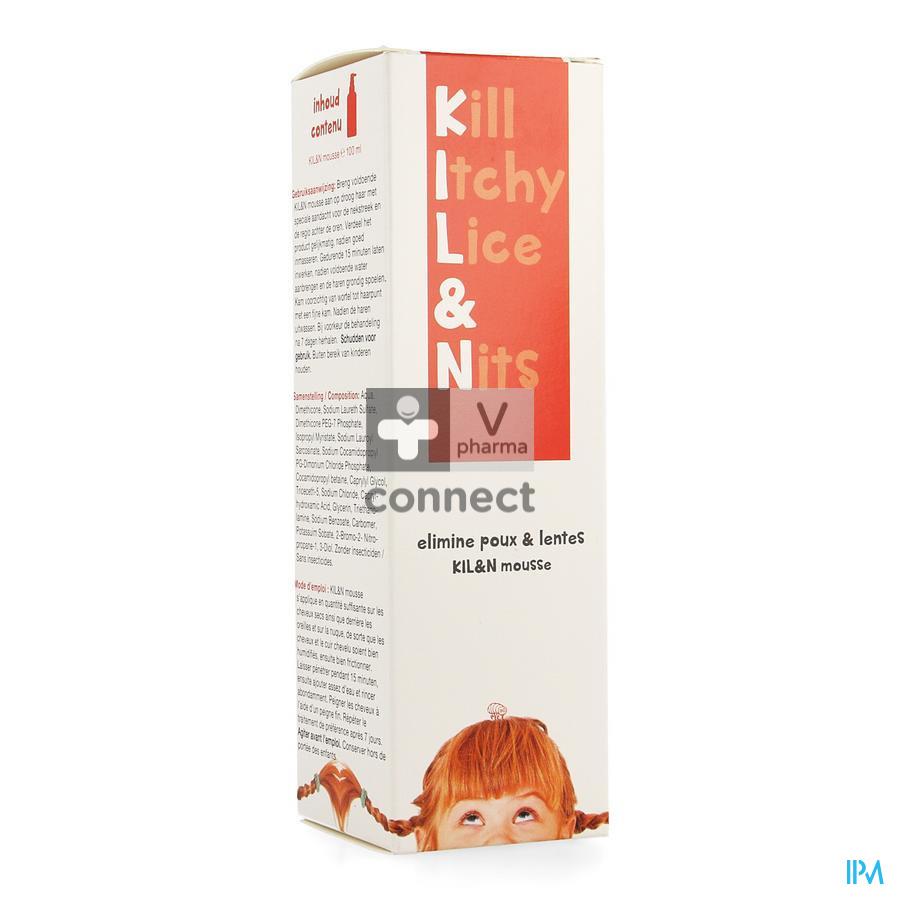 Kil&n Shampoo A/luizen Mousse 100ml