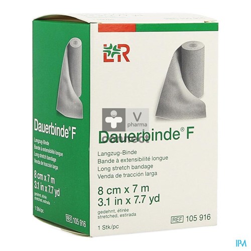 Dauerbinde Fine F  8 cm x 7 m