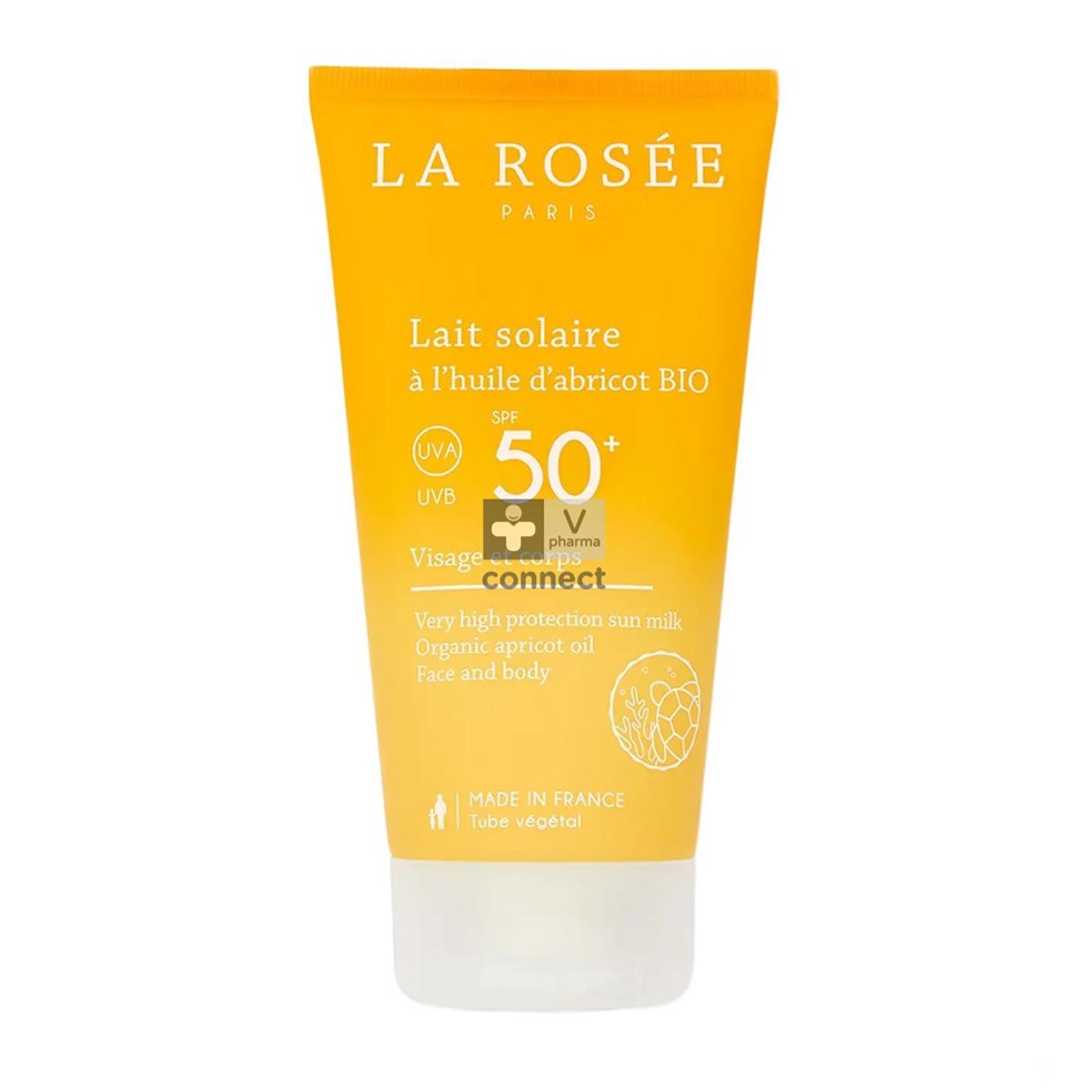 La Rosee Zonnemelk Bio Abrikozenolie Ip50 150ml