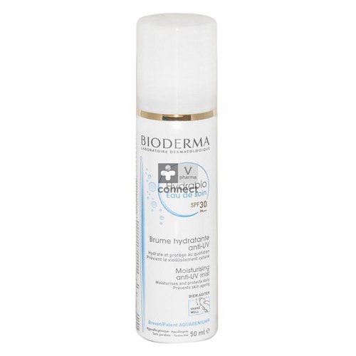 Bioderma Hydrabio Eau de Soin Brume Hydratante SPF30  50 ml