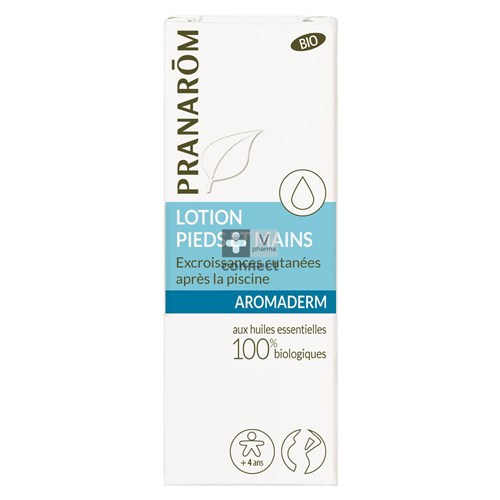 Pranarom Aromaderm Lotion Verrues Pieds et Mains 10 ml