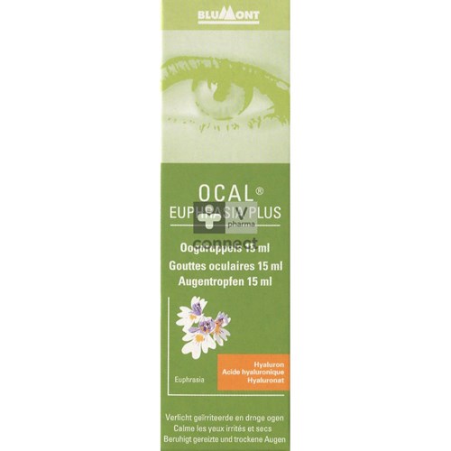 Ocal Euphrasia Plus Oogdruppels 15ml