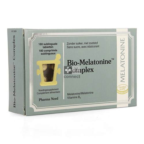 Bio-Melatonine Complex 180 sublinguale smelttabletten Pharma Nord