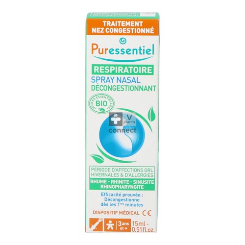 Puressentiel Ademhaling Neusspray 15ml