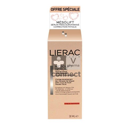 Lierac Mesolift Sérum Frais Survitaminé 30 ml Prix Promo