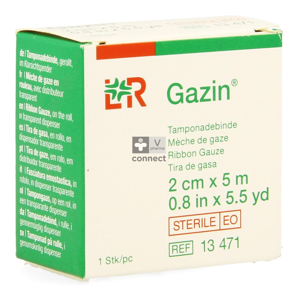 Gazin Meche Gaze Sterile 2 cm x 5 m