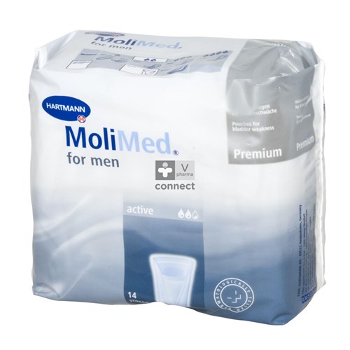 Molimed For Men Active 14 Protections Anatomiques