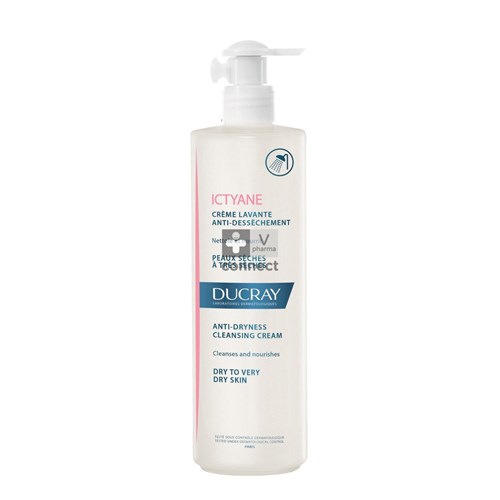 Ducray Ictyane Crème Lavante 400 ml