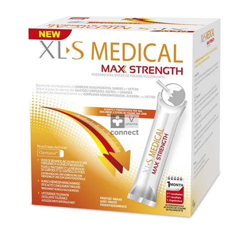 Xls Medical Max Strength 60 Sticks