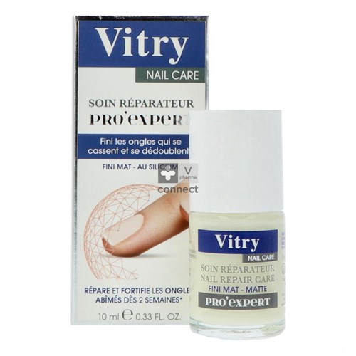 Vitry Verzorg.gevoelige Nagels Pro Expert Mat 10ml