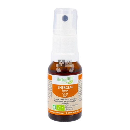 Herbalgem Energem Spray Gc28 Bio Compl. Energ.10ml