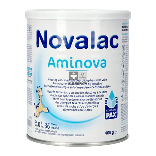 Novalac Aminova 0-36M Poudre 400 g