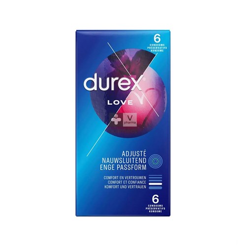 Durex Love Préservatif 6 Pièces