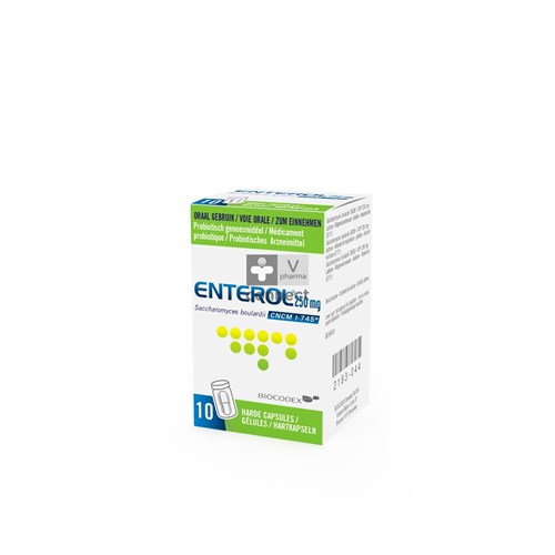 Enterol 250 mg 10 Gelules