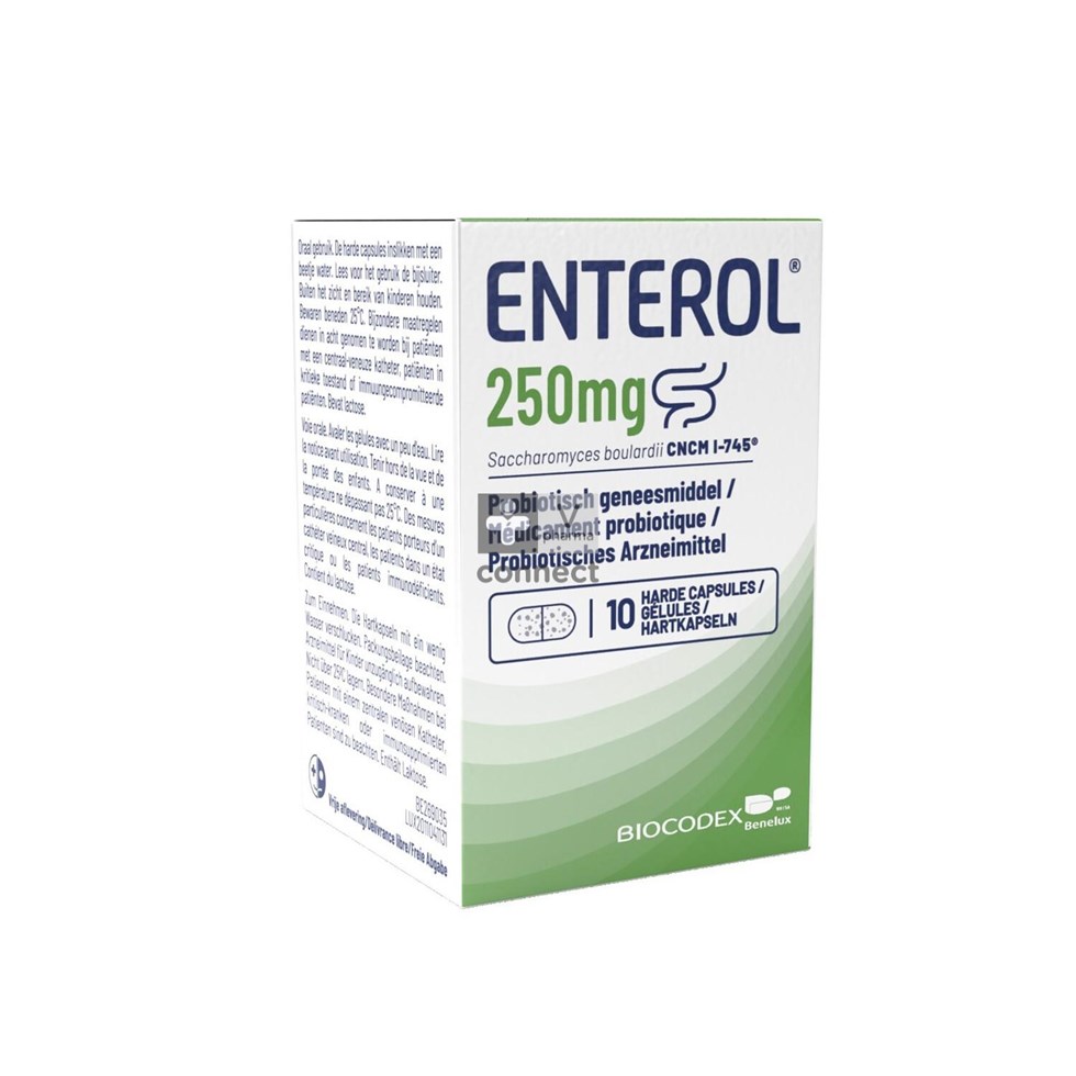 Enterol 250 mg 10 capsules