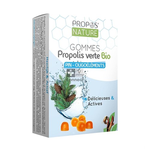 Propolis Gom Oligoelementen Z/suiker 45gr