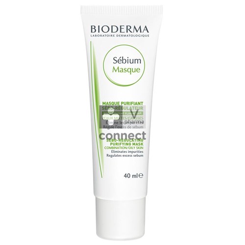 Bioderma Sebium Masque Purifiant Sebo Régulateur 40 ml