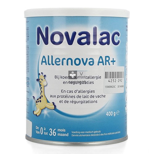 Novalac Allernova Ar+ 0-36m Pdr 400g