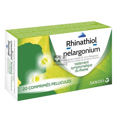 Rhinathiol Pelargonium Filmomh Tabl 20