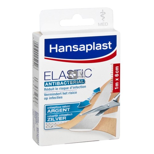 Hansaplast Med Elastic Pleister 1mx6cm 47751